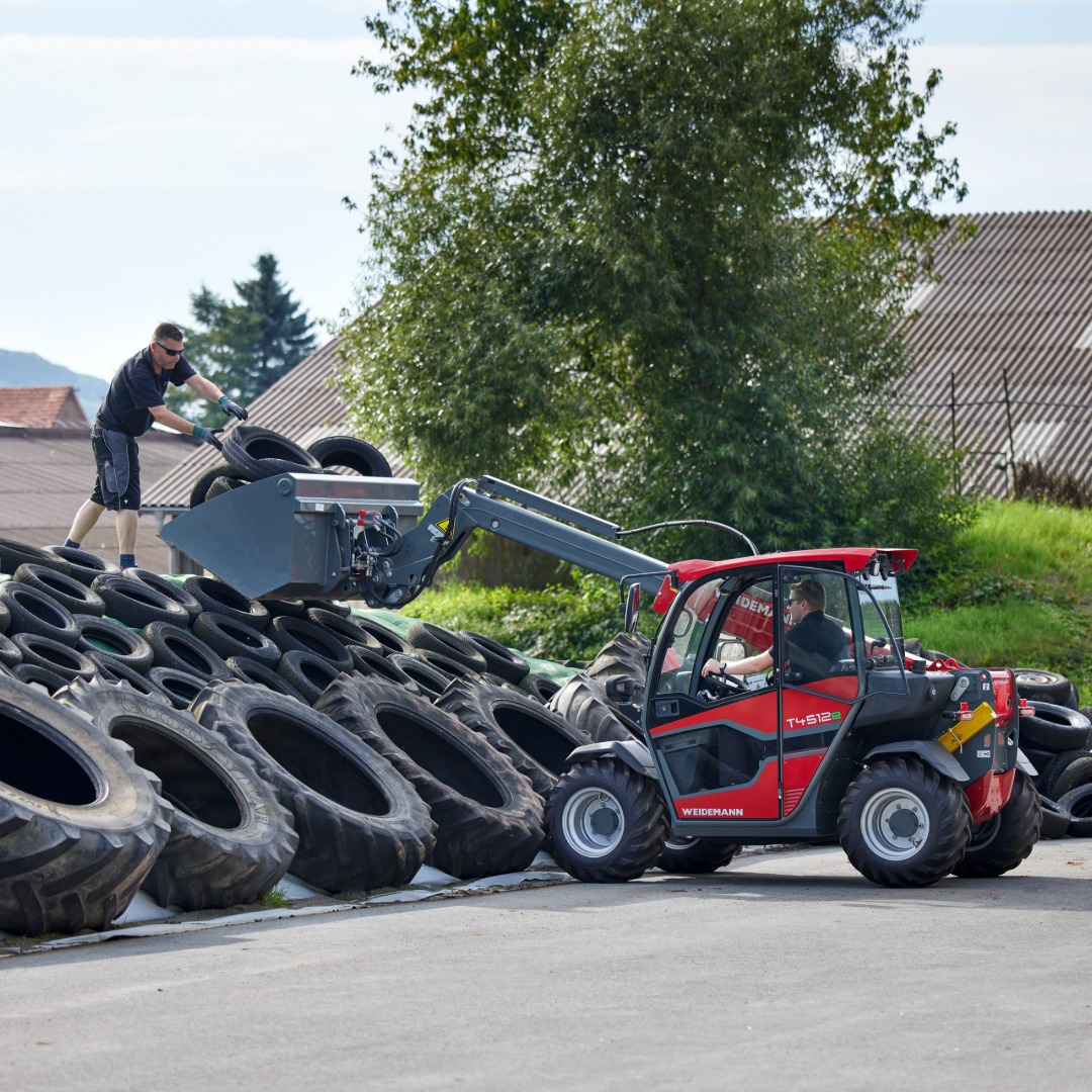 Weidemann T4512e teleszkópos rakodó