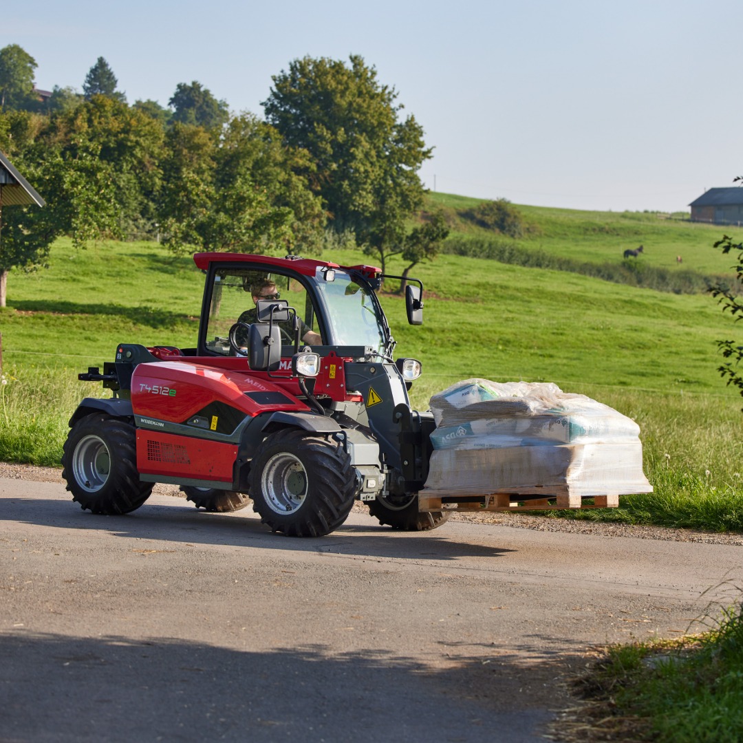 Weidemann T4512e teleszkópos rakodó