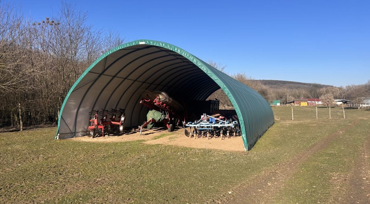 Shelterall géptároló sátor a Gravetitől