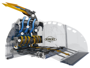 Atelier Robert Hydropail 2GT EVO bálabontó-almozó