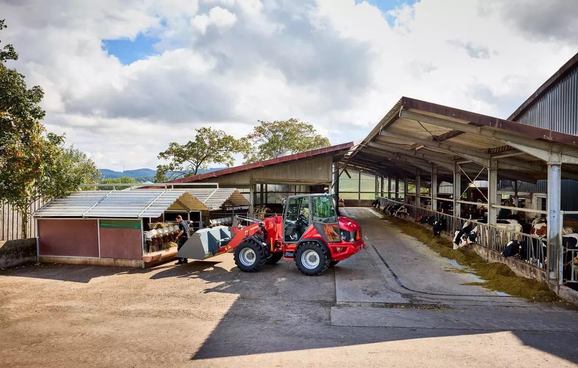 Weidemann 3060 rakodógép munában