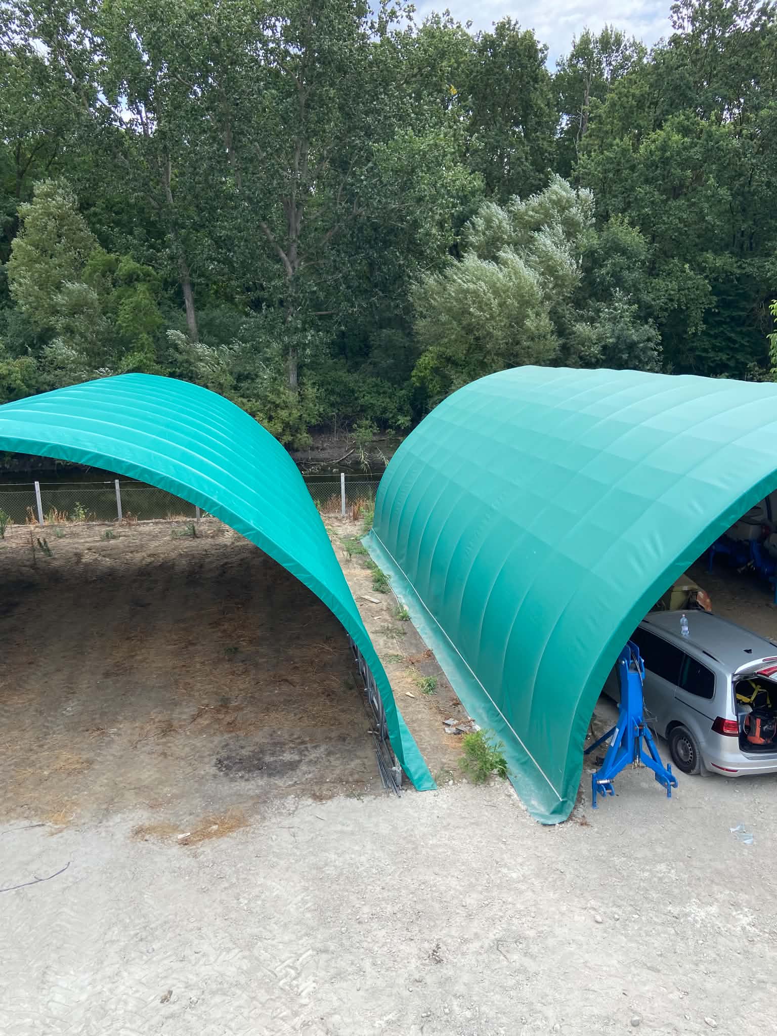 Gravettti géptároló, Shelterall sátor