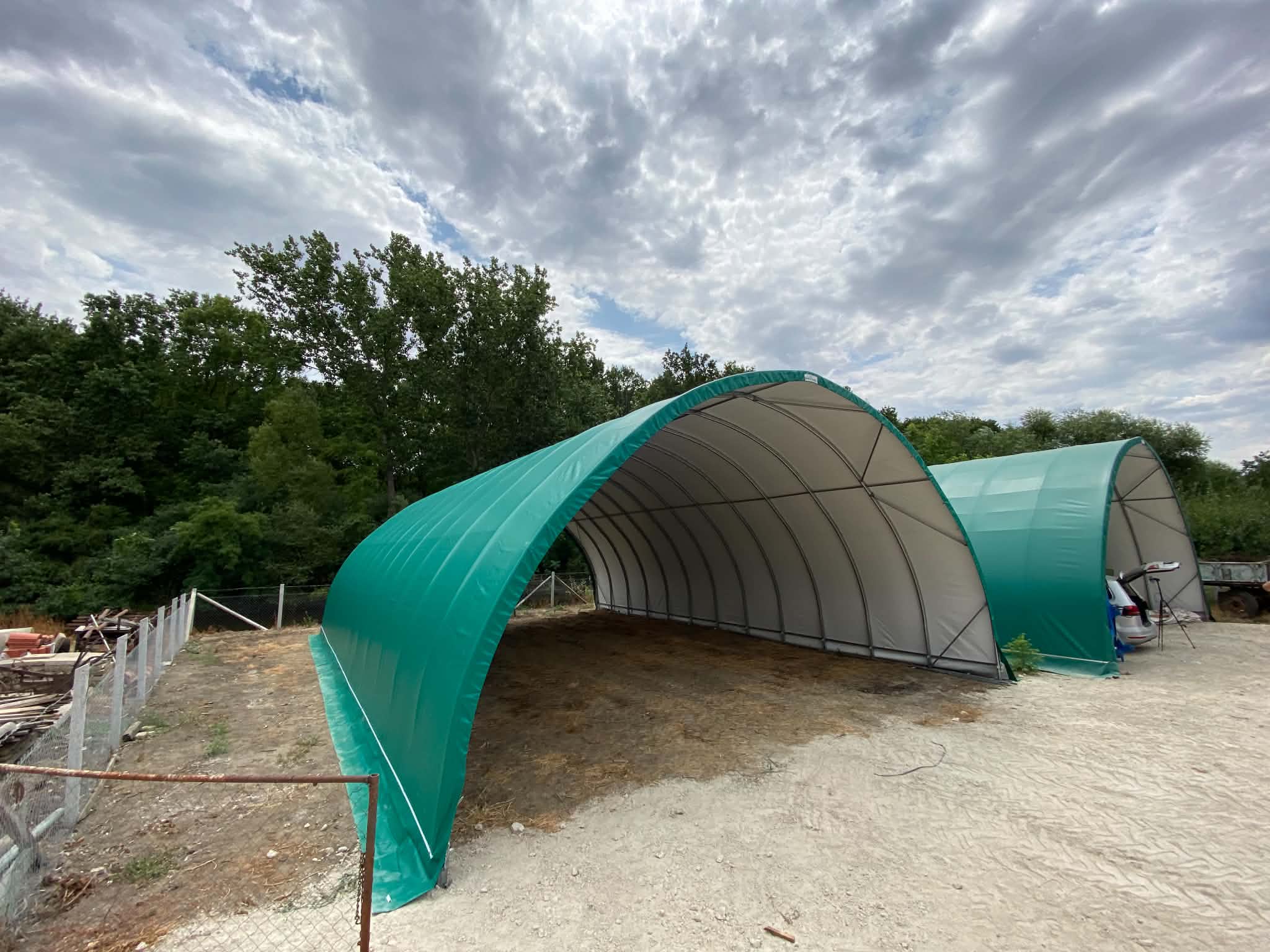 Gravettti géptároló, Shelterall sátor