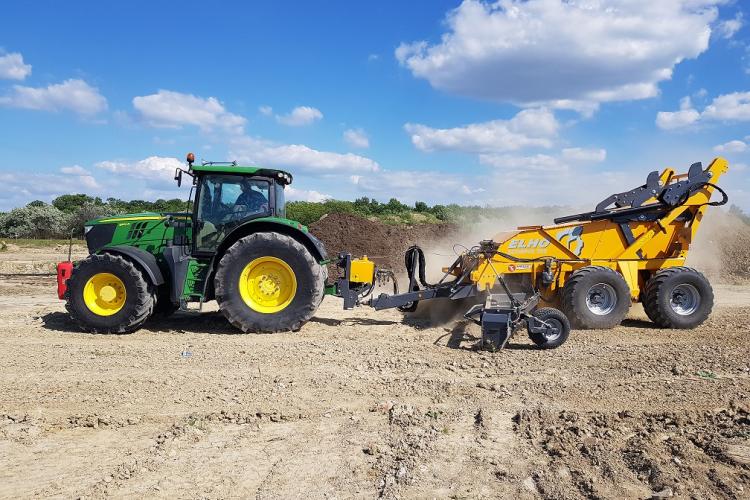 ELHO Scorpio 550 kőfelszedő, a kőmentesítés királya