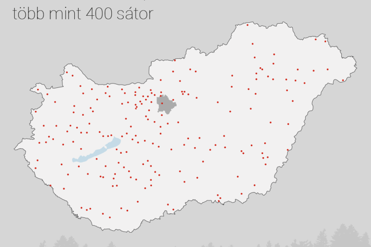 Gravetti sátor referenciák Magyarországon 