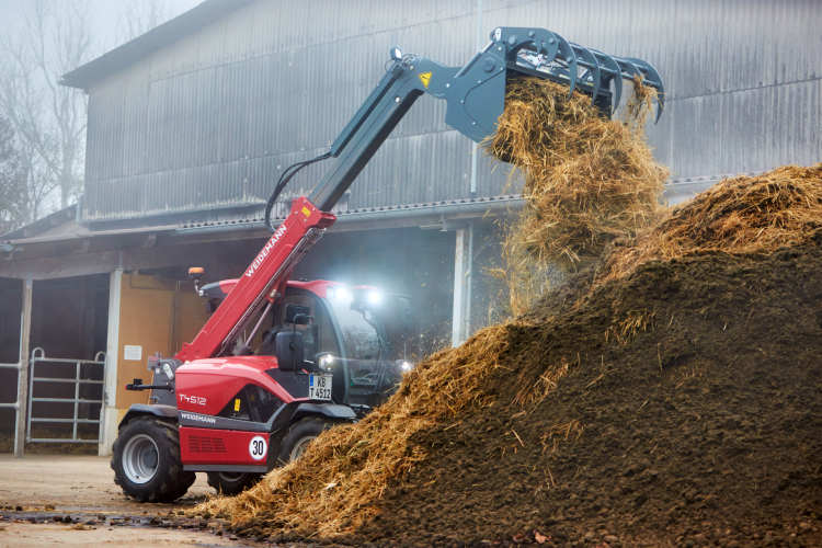 Weidemann T4512 teleszkópos rakodógép