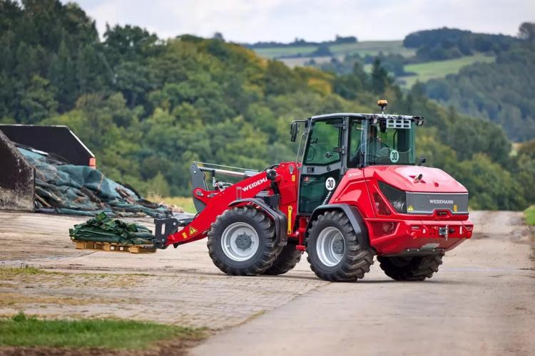 weidemann 3060 rakodógép munkában