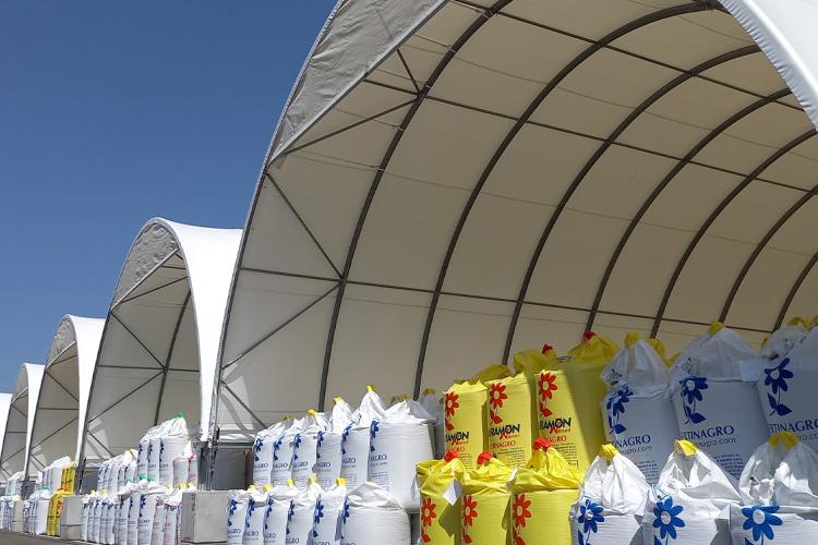 Shelterall műtrágya tároló