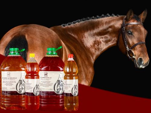 Helianthus növényi olajok és rostkiegészítés lovaknak