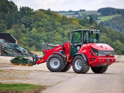 weidemann 3060 rakodógép munkában