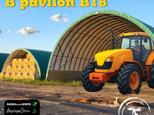 Gravetti Kft stand az AGRO+mash Expo Hungexpón