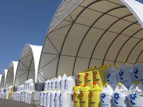 Shelterall műtrágya tároló