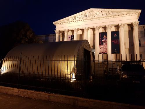 Gravetti tárolósátor - Nemzeti Múzeum