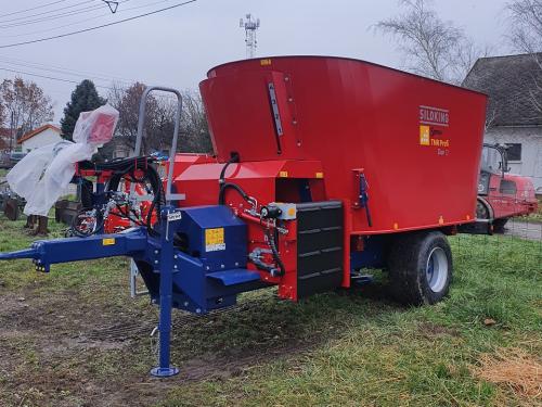 SILOKING Classic DUO takarmánykeverő-kiosztó kocsi