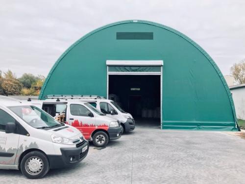 Tárolósátor, gabonatárolásra, vetőmagtárolásra, műtrágyatárolásra