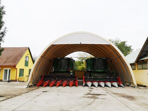 Shelterall kombájntároló sátor