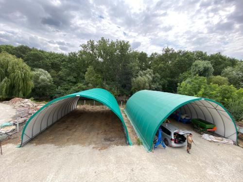 Gravettti géptároló, Shelterall sátor