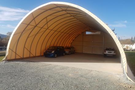 Autótárolás Shelterall tárolósátor