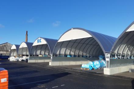 Shelterall ipari tárolósátrak