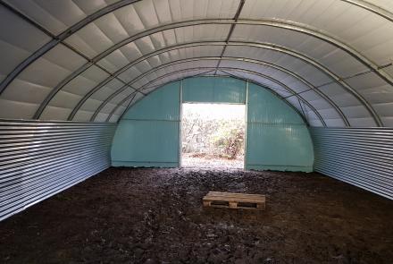 Hőszigetelt Shelterall állattartó sátor