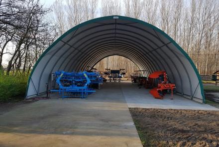 Shelterall tárolósátor - hosszabbítás