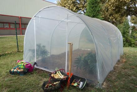 Fóliasátor 13,5 m²