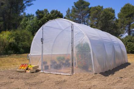 Fóliasátor, 18 m²