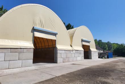 Shelterall gabonatároló sátor