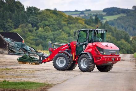weidemann 3060 rakodógép munkában